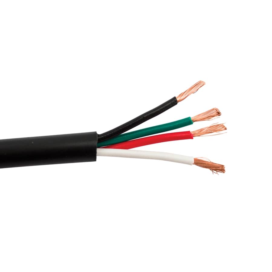 164OFCHDBK | 16/4 HD Speaker Wire Direct Burial 500', Black