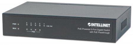 561082 | PoE Powered 5-Port Gigabit Switch with PoE Passthrough