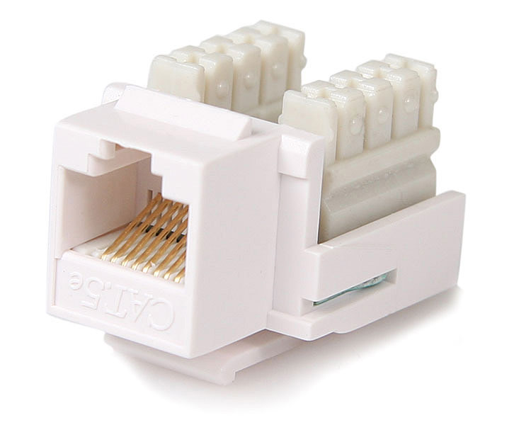 820423 | Cat5e Keystone Insert White