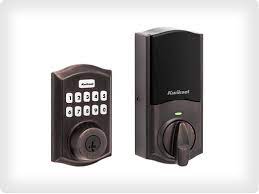 98930-002 | Home Connect 620 Traditional Keypad Connected Smart Lock with Z-Wave Technology,  Venetian Bronze