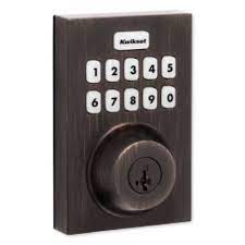 98930-005 | Home Connect 620 Contemporary Keypad Connected Smart Lock with Z-Wave Technology, Venetian Bronze