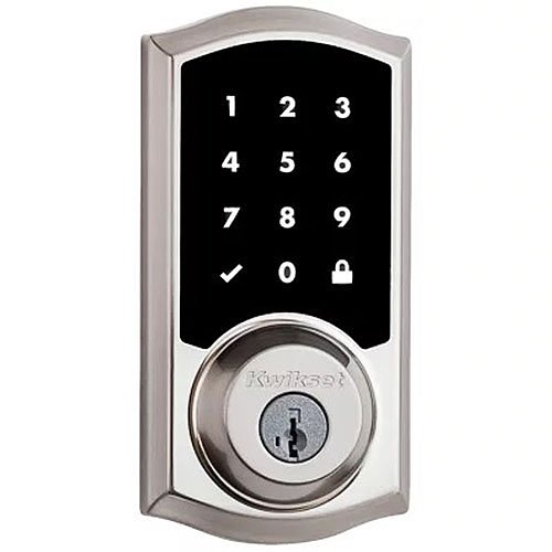 99160-038 | 916 SmartCode Traditional Electronic Deadbolt with Z-Wave Technology, Satin Nickel