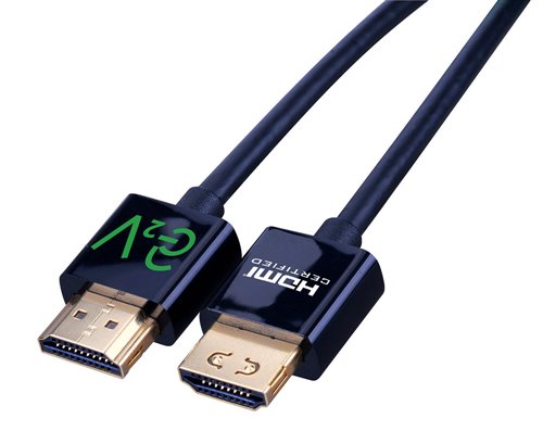 A2VCPSL4K08 | 8' 18gbps Slim Hdmi Cable 4k Premium Certified Cable
