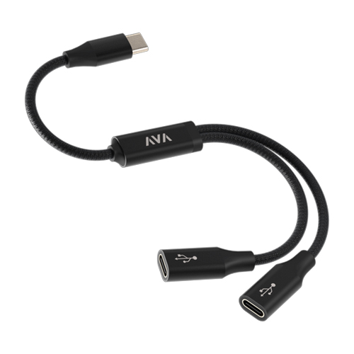 AVA-CA-UCM2UCF | Splitter Cable USB-C 2x USB-C