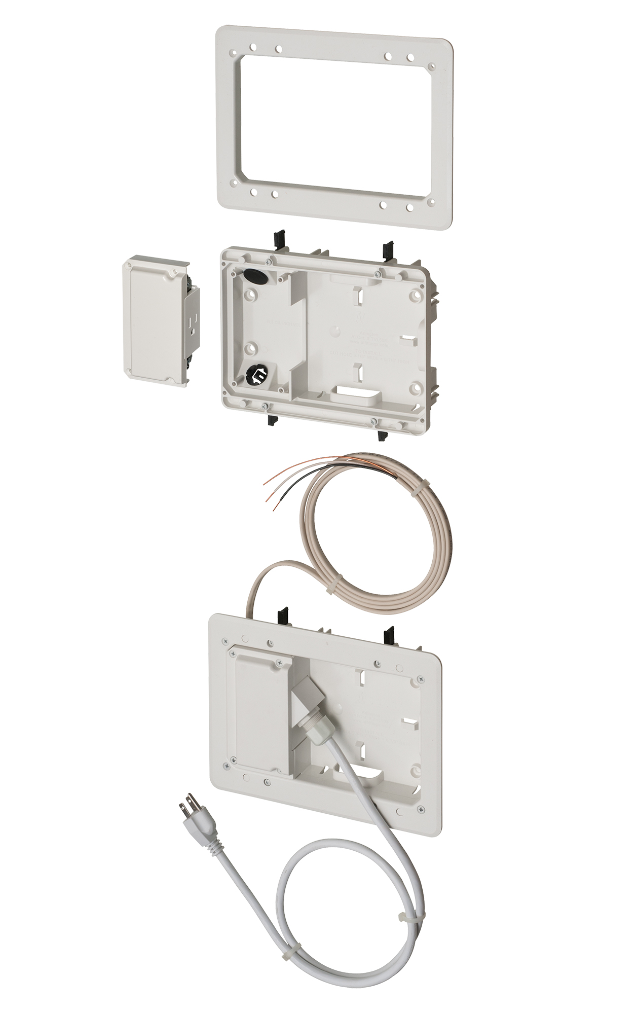 TVL2508K | Low Profile TV Bridge™ Kit for Shallow Wall Depths