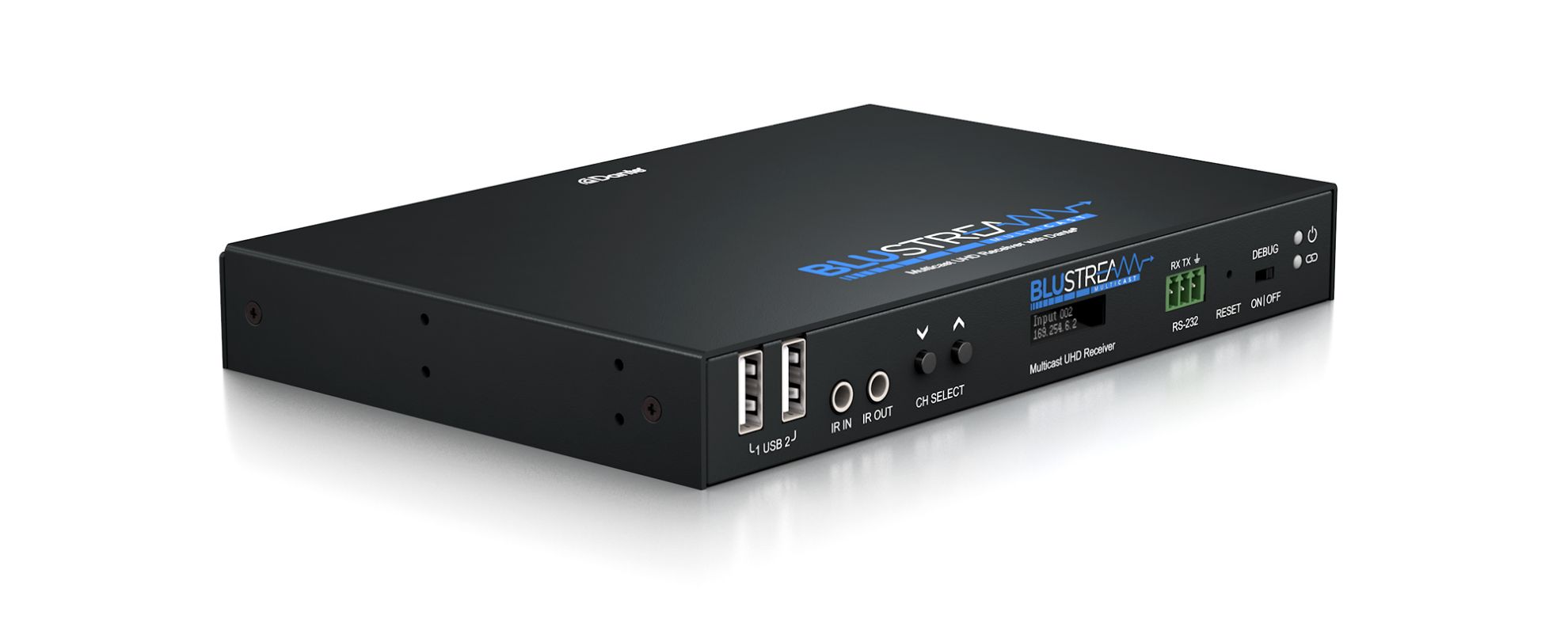 IP250UHD-RX | IP Multicast UHD Video Receiver over 1Gb Network featuring Dante® Integration, 9340242003720