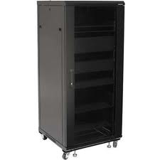 CFR2127B1 | 55" 27U Steel Component Rack with heavy-duty casters