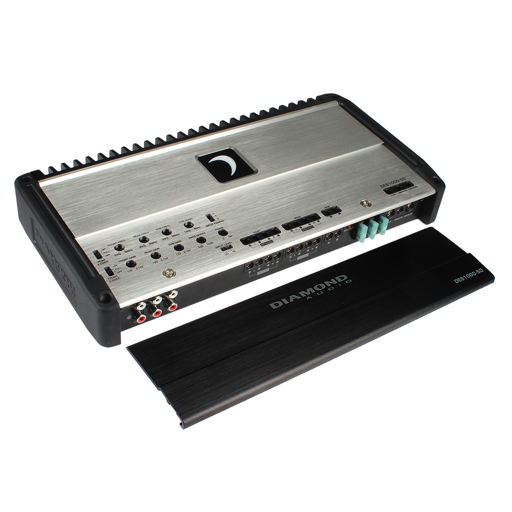 DES10005D | 5 Channel 1000W RMS Diamond Elite Series Full-Range Class-D Amplifier