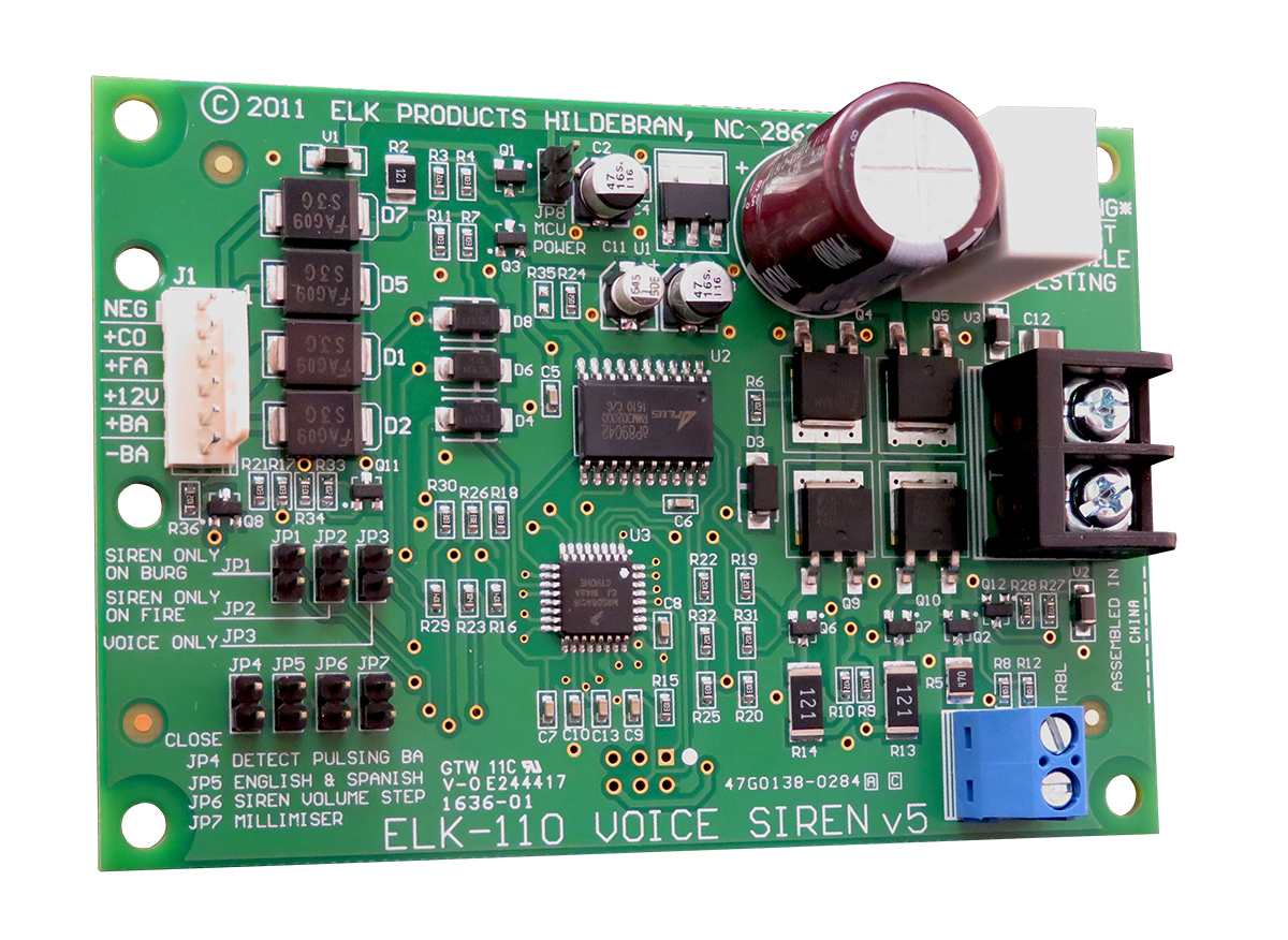 110 | Voice Siren Driver Module