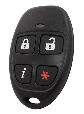ELK6010 | Four Button Keychain Remote – Two-Way Wireless