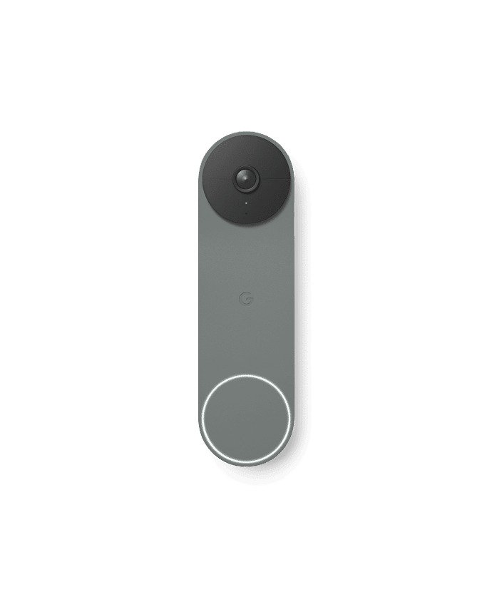 GA02075US | Nest Video Doorbell Battery Powered Pro, Green