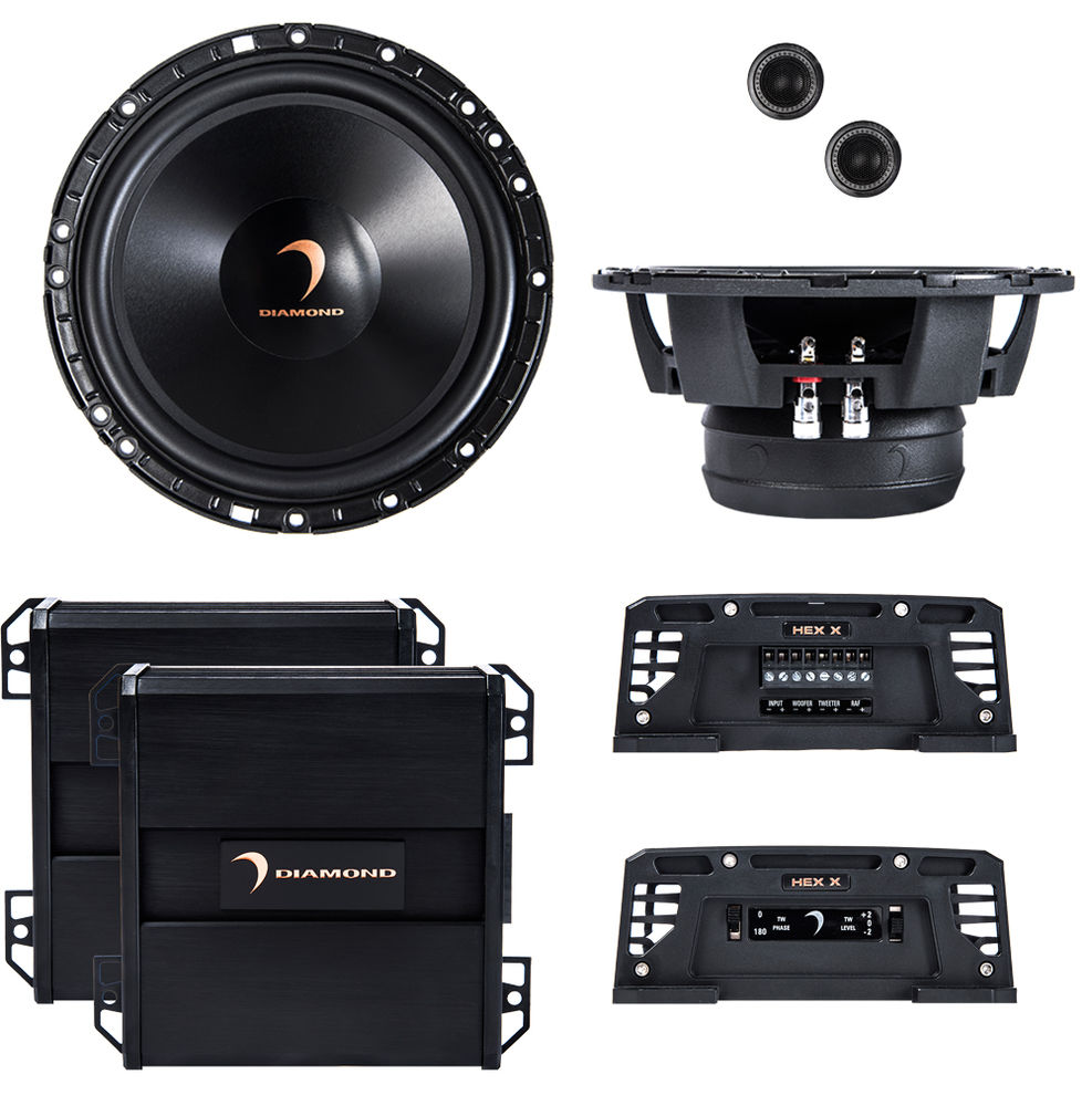 H65S | 6.5" Hex Coax Silk Tweeter