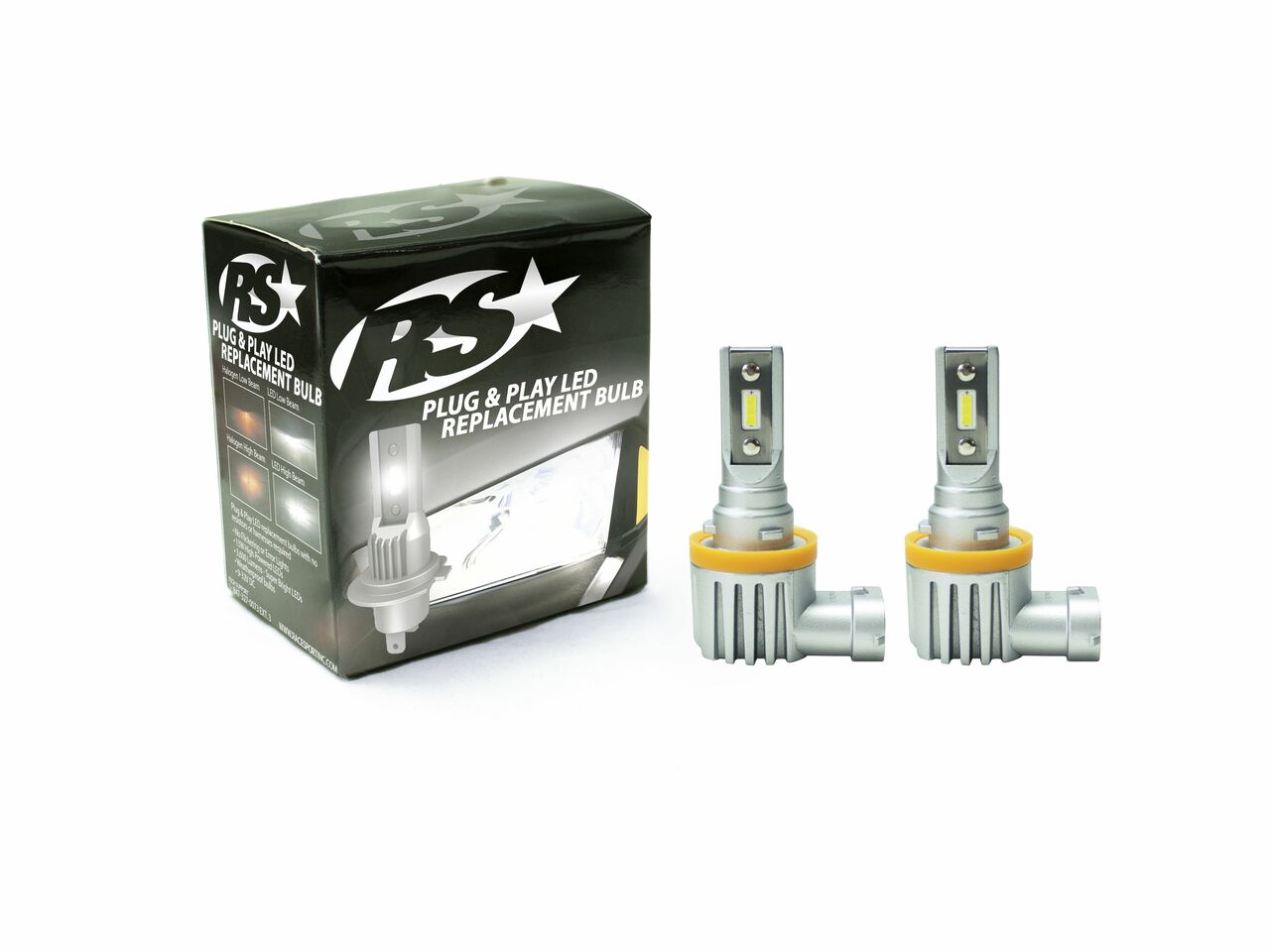 H8-3K-SB-RB | H8 3k Hid Bulbs Pr