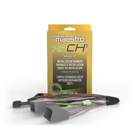 HRN-HRR-CH1 | Plug and Play Radio Replacement Harness For Select 2007+ Chrysler, Dodge, And Jeep