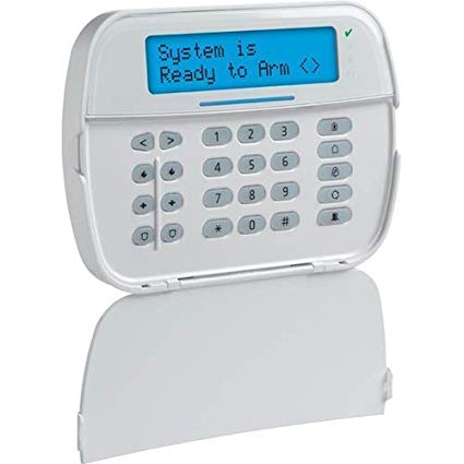 HS2LCDRF9ENGN | Full Message LCD Hardwired Keypad w/ English function keys and Built-in PowerG Transceiver