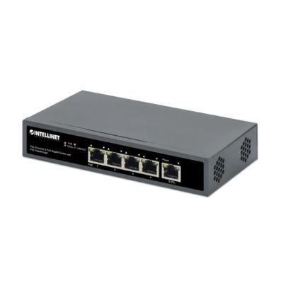 561808 | PoE-Powered 5-Port Gigabit Switch with PoE Passthrough
