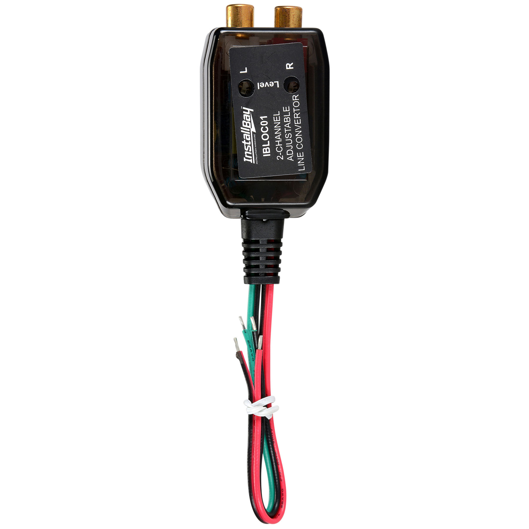 IBLOC01 | 2 Channel 40 Watt Adjustable Level Converter