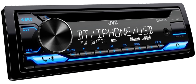 KDT720BT | 1-DIN CD Receiver