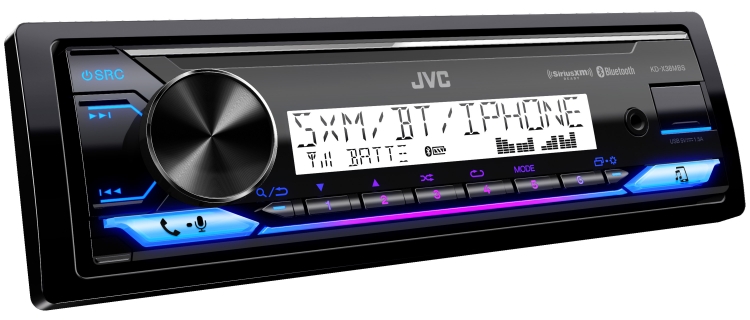 KDX38MBS | 1-DIN Bluetooth Marine Receiver (does not play CDs)