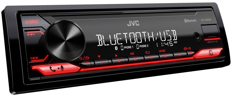 KDX280BT | 1-DIN Bluetooth Receiver (does not play CDs)