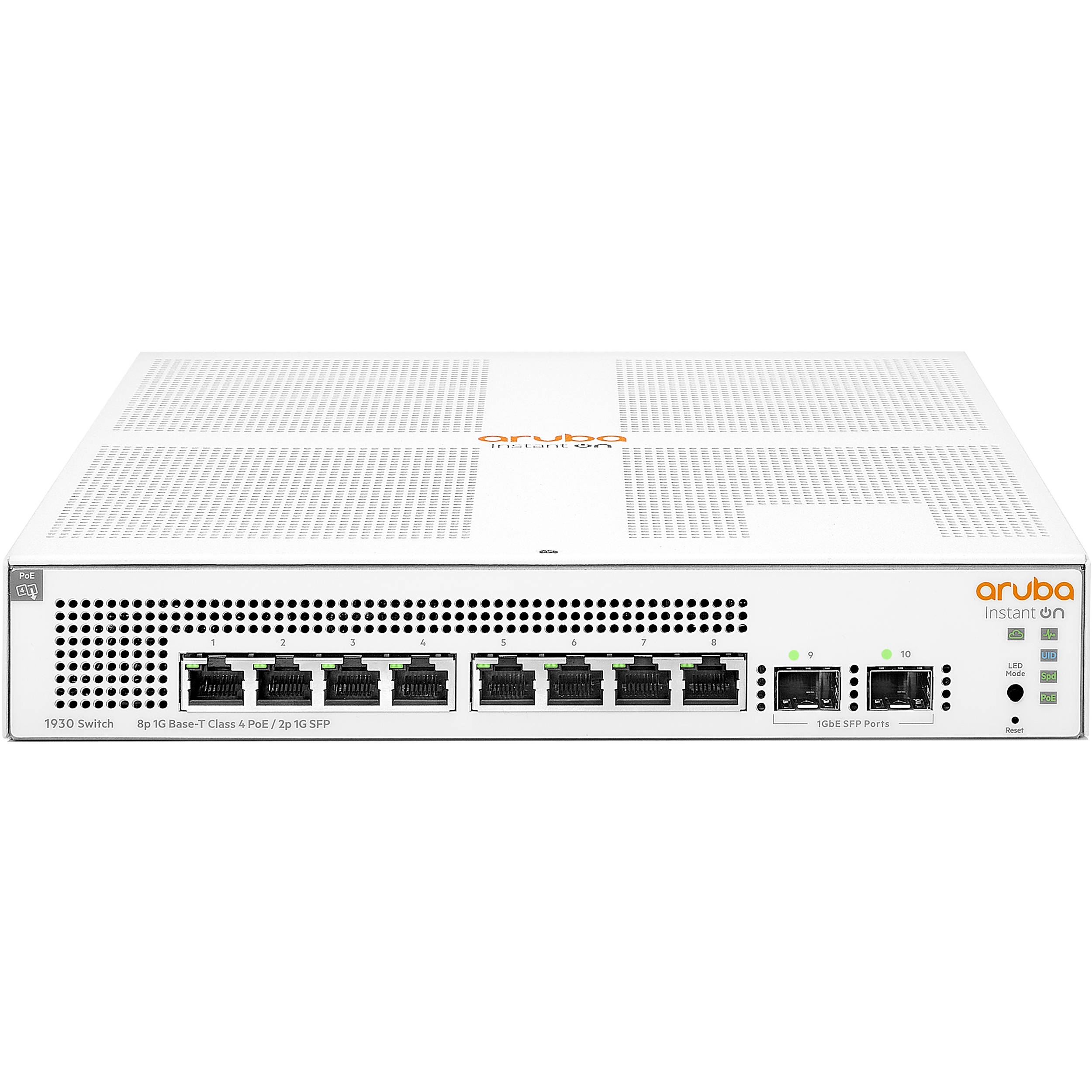 JL681A | 8-Port Gigabit PoE+ Compliant Managed Switch with SFP