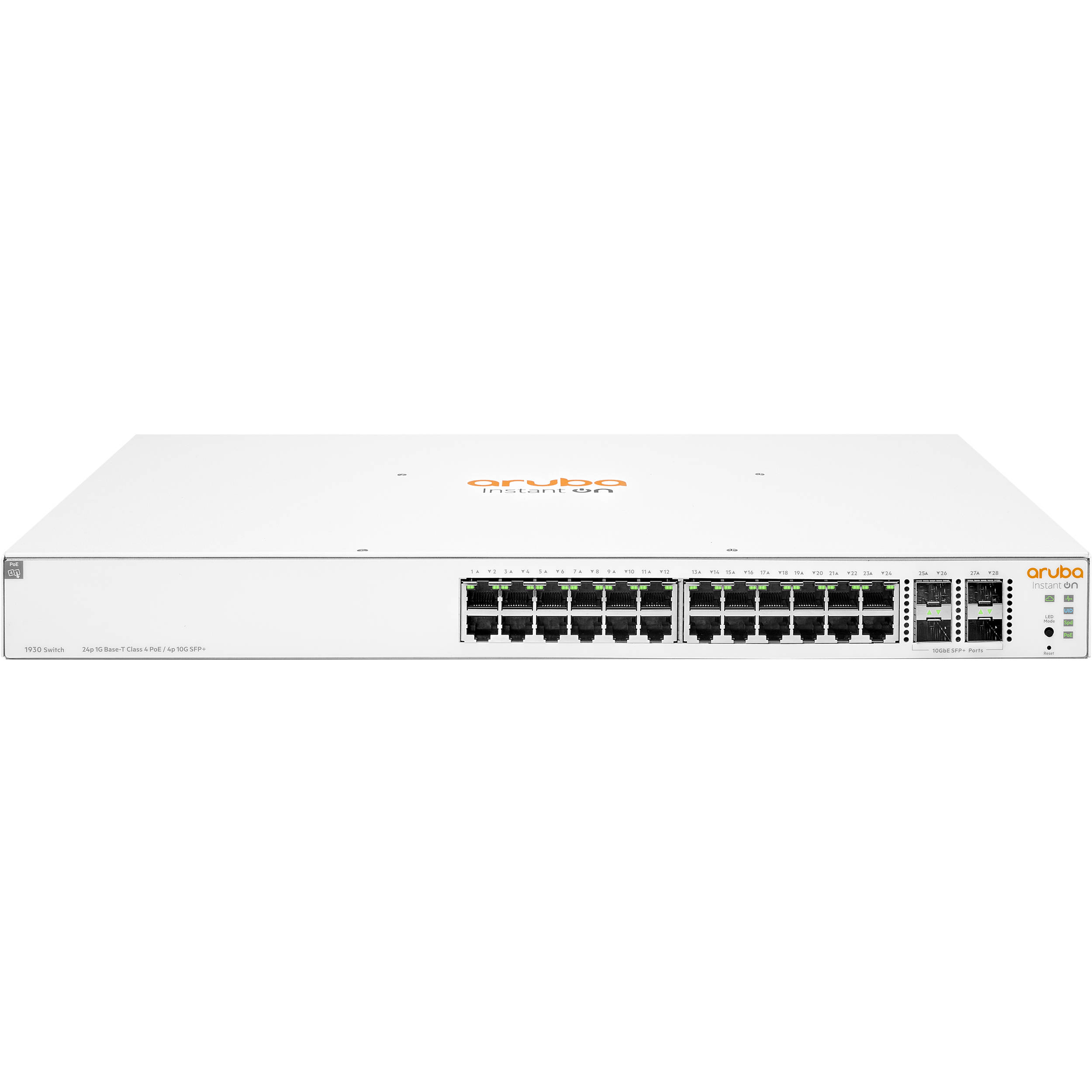 JL683A | 24-Port Gigabit PoE+ Compliant Managed Switch with 10Gb SFP+