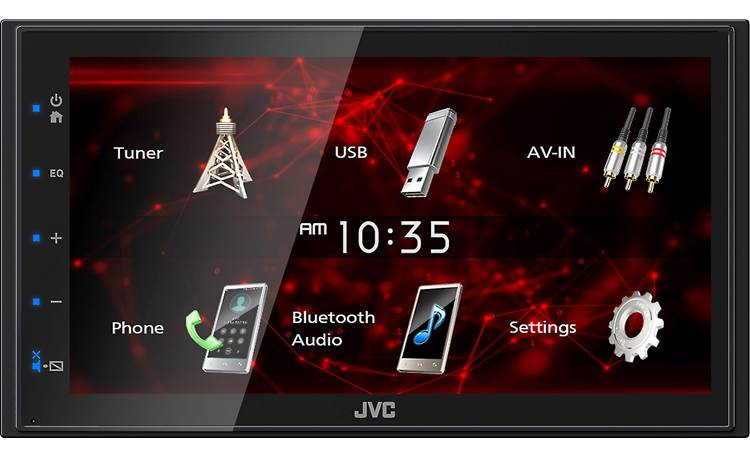 KWM180BT | 2-DIN Digital Multimedia Receiver (does not play discs)