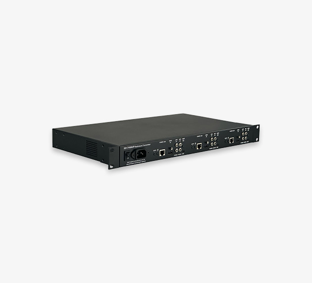 VBS-HDIP-749AVP | 3G+KVM Transmitter (Rackmount) - 3x 718kvm in one rackmount case