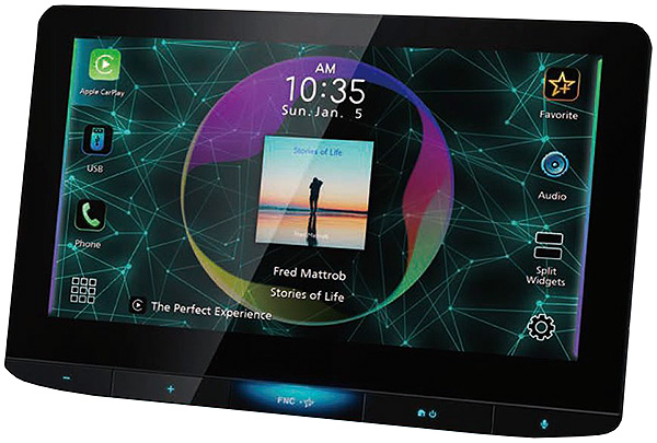 KW-Z1000W | 10.1" Floating Multimedia Receiver