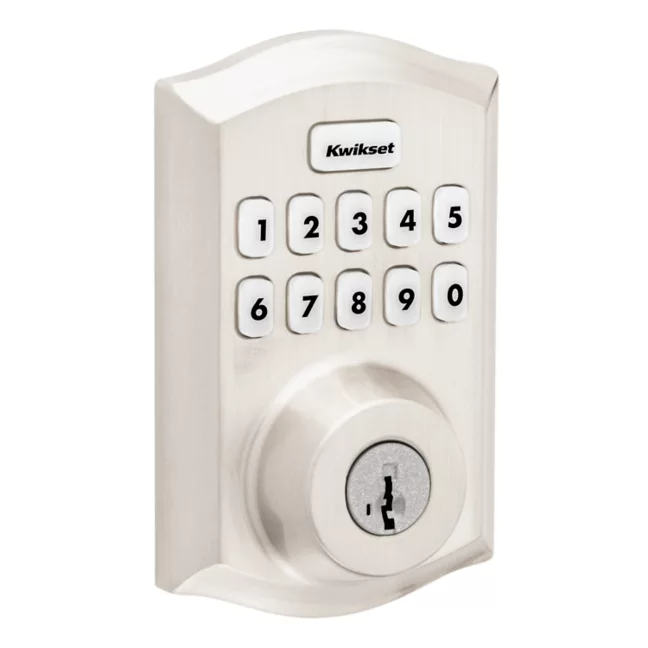 98935-001 | Home Connect 620 Traditional Deadbolt Connected Smart Lock with Z-Wave Technology, Satin Nickel