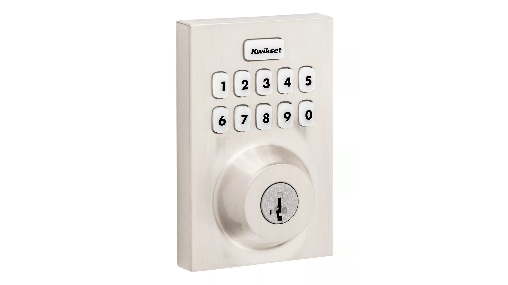 98935-004 | Home Connect 620 Traditional Deadbolt Connected Smart Lock with Z-Wave Technology, Satin Nickel