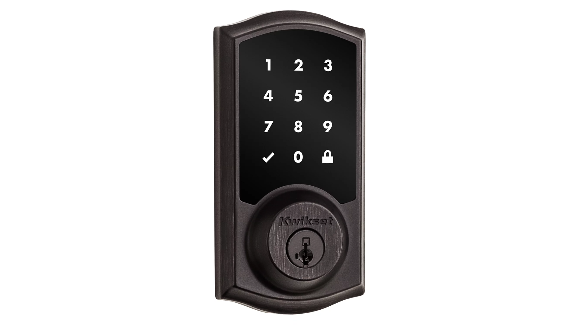 99180-002 | 918 HomeConnect Traditional Electronic Deadbolt with Z-Wave Technology, Venetian Bronze