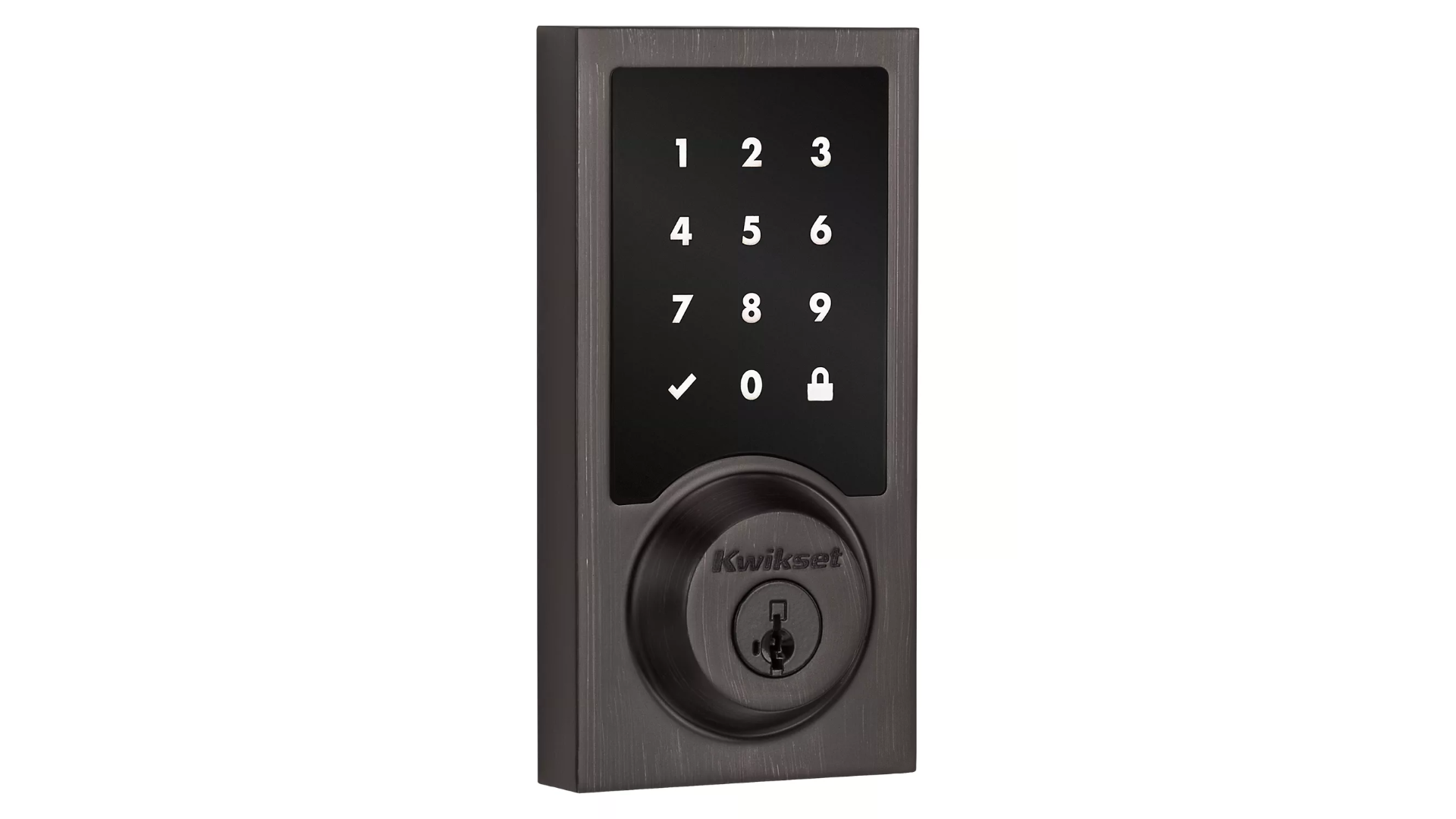 99180-005 | 918 HomeConnect Contemporary Electronic Deadbolt with Z-Wave Technology, Polished Chrome