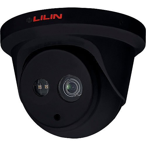 P5R6552E2K | 5MP Fixed IR Vandal Resistant Turret IP Camera, 2.8mm Lens, Black