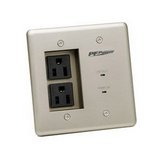 MIWPOWERPROPFP | Inwall W/ 2 Power Outlets LED