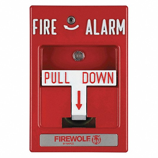 FWC-CNV-PULL2 | Conventional Dual Action Fire Pull Station with Key Reset