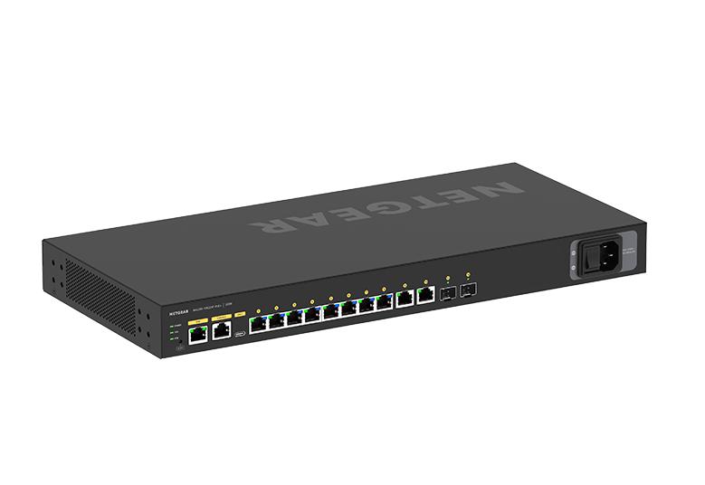 GSM4212PX | 8x1G PoE+ 240W 2x1G and 2xSFP+ Managed Switch