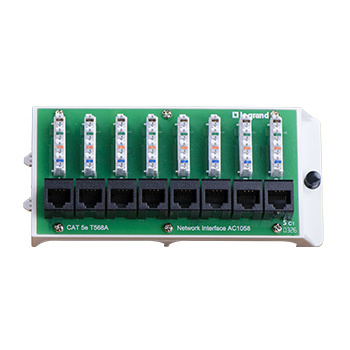 AC1058 | 8-Port Cat 5e Network Interface Module