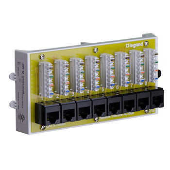 AC1068 | 8-Port Cat 6 Network Interface Module