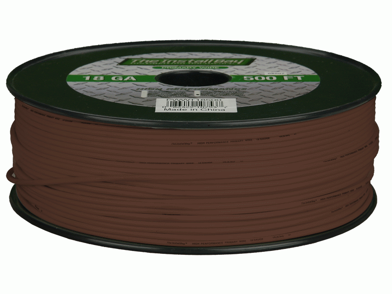 PWBR18500 | 500' 18awg Primary Wire Brown