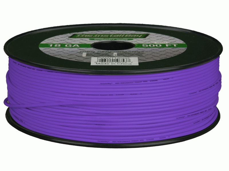 PWPL18500 | 500' 18awg Primary Wire Purple