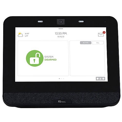 IQP4001BLK | Verizon IQ Panel 4 PowerG + 319.5MHz, 7" All-in-One Touchscreen, Black