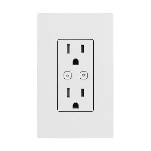 IQSKT-PG | PowerG In-Wall Socket w/ 2 Outlets