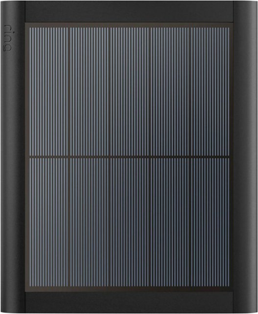 840268937256 | Solar Panel 2nd Generation for Spotlight Camera Plus and Camera Pro, Black