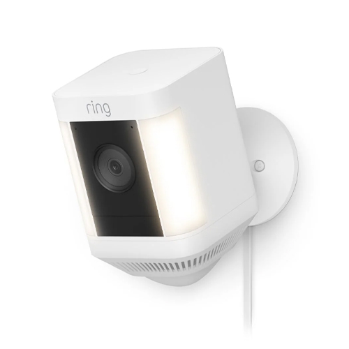 840268969479 | Ring Spotlight Plug-in Cam Plus, White