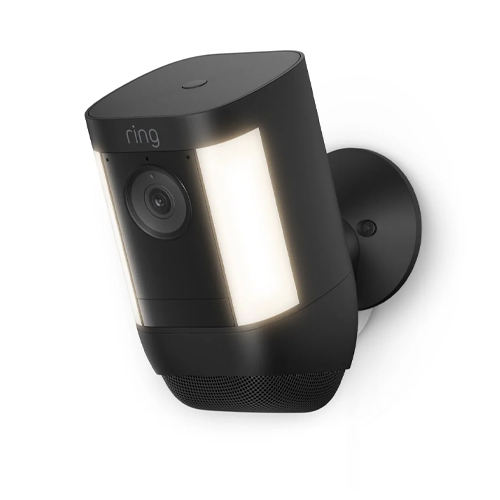 840268998356 | Spotlight Camera Pro, Plug-In, Black