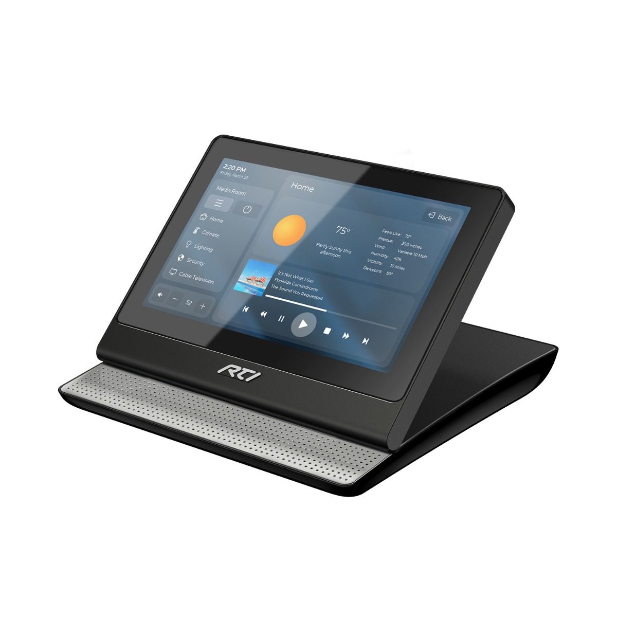 CX7 | 7 inch Countertop/Under-Cabinet Touchpanel