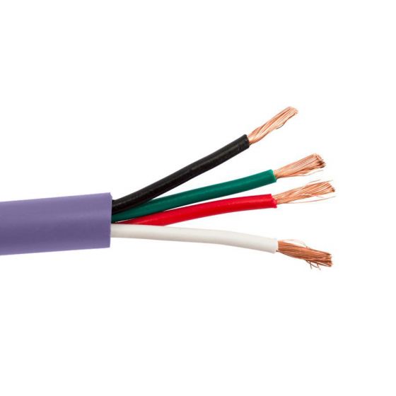 164OFCPUR | 16/4 500' Box Speaker Cable, Purple