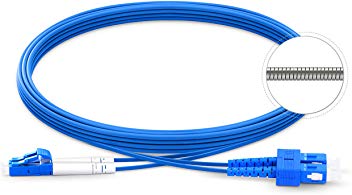 Fiber Patch Cable 3m Duplex Os Single Mode 2.0mm Lc