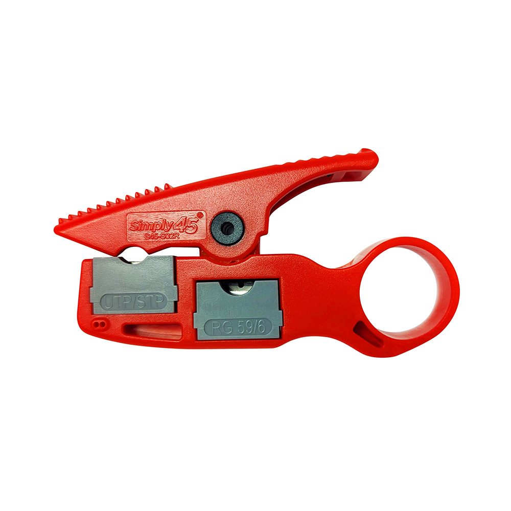 S45-S02R | CAT5/6 CABLE JACKET STRIPPER